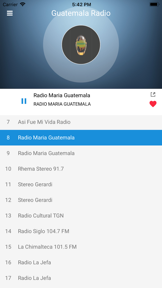 Guatemala Radio: Spanish FM screenshot