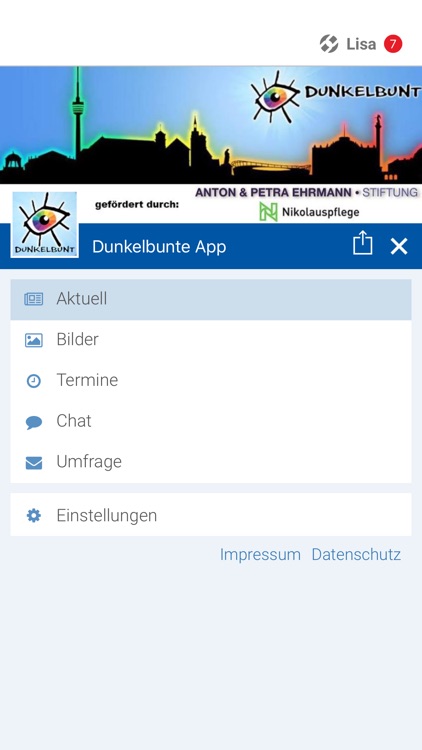 Dunkelbunt App