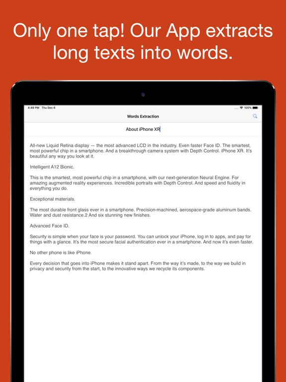 Screenshot #4 pour Words Extraction to translate