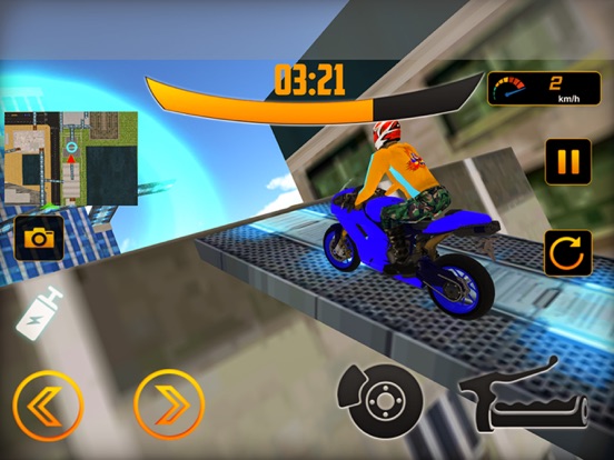 Screenshot #5 pour RoofTop Bike Drive
