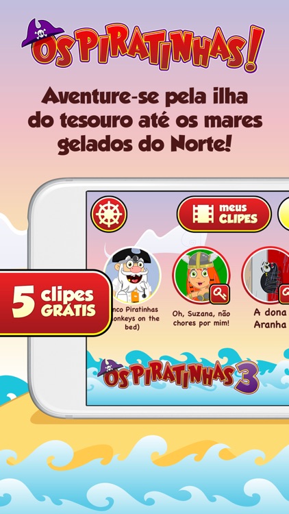 Os Piratinhas : Músicas para crianças screenshot-0
