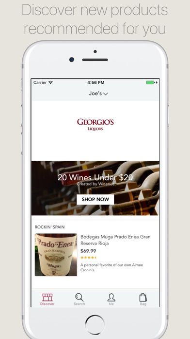 Georgios Liquors screenshot 2