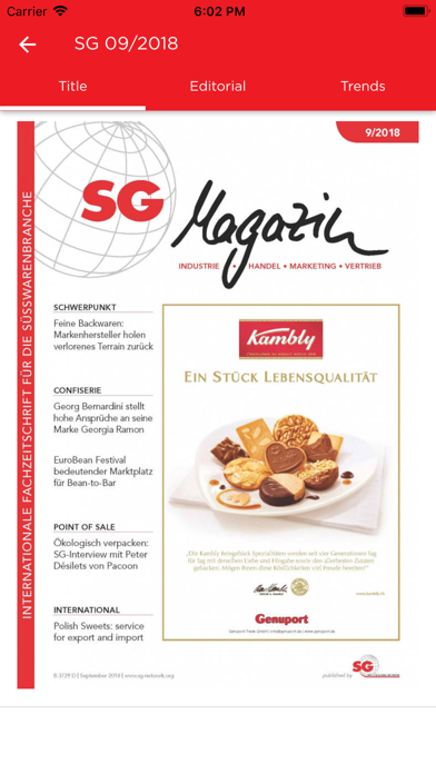 SG-Magazine Screenshot