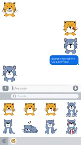Game screenshot Cat Lovers Emojis and Stickers hack