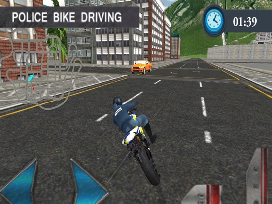 Screenshot #5 pour Police Bike Criminals Chase