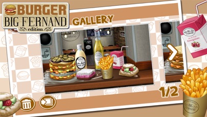 Screenshot #1 pour Burger - Big Fernand Edition