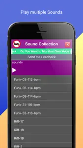 Virtual dj - Guitar ringtones screenshot #3 for iPhone