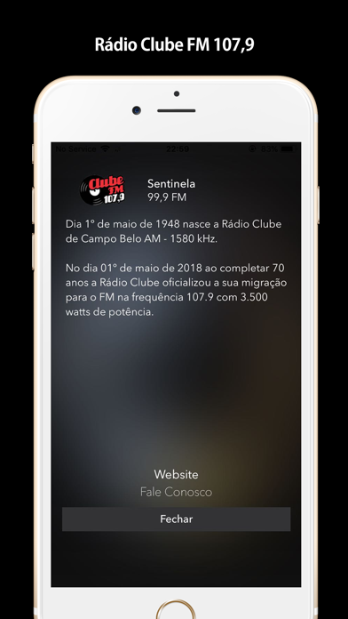 Rádio Clube FM 107,9 screenshot 4