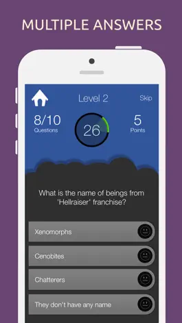 Game screenshot Horror Movies Quiz Trivia Game apk