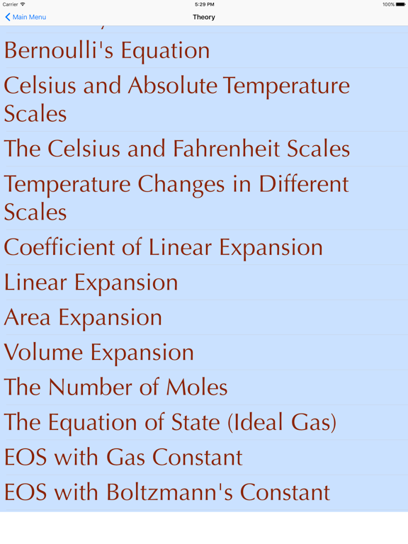 Screenshot #5 pour Thermodynamics Formulas