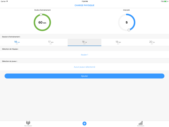 Screenshot #5 pour Train-Note : Votre carnet de suivi d’entraînement