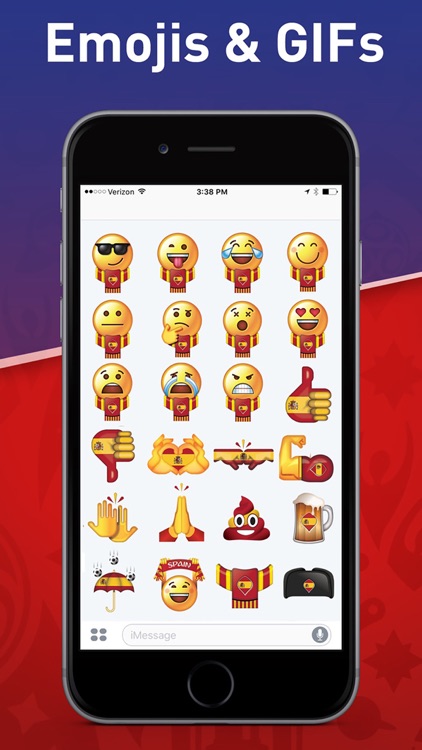World Cup FAN Sticker Emojis