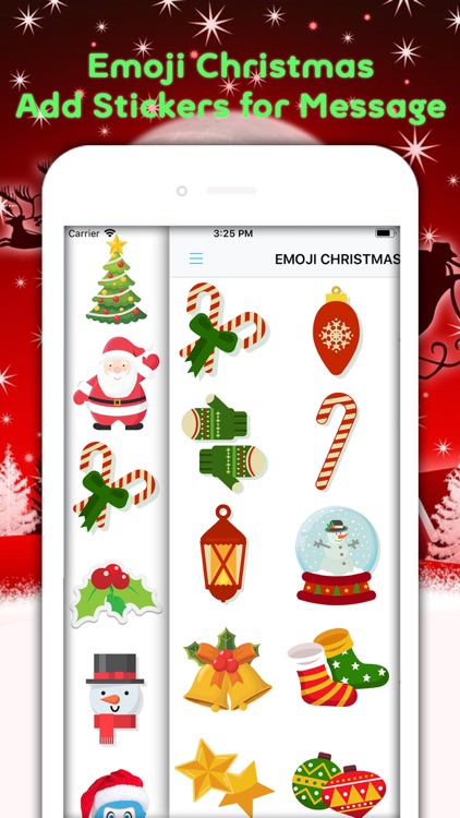 Christmas Emojis & Animated screenshot-5
