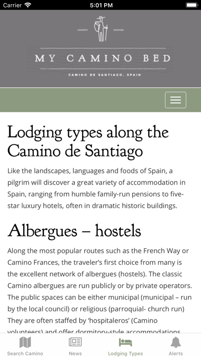 Camino de Santiago Hotels Screenshot 4 - AppWisp.com Camino de Santiago Hotels Screenshot 4 - AppWisp.com