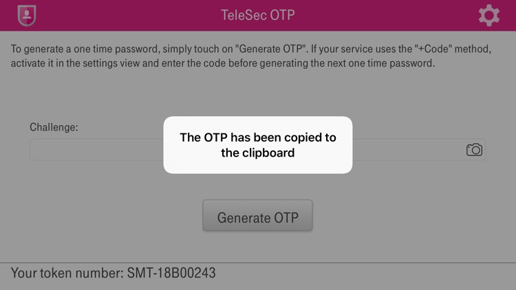 TeleSec OneTimePass screenshot-3