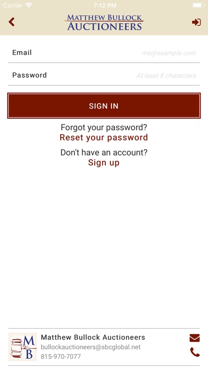 Matthew Bullock Auctioneers