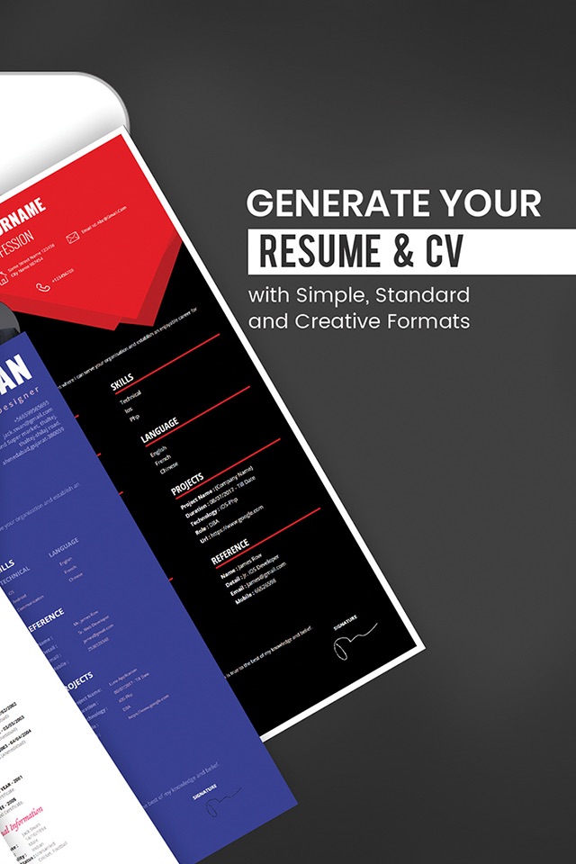 Resume Creator Pro CV Designer screenshot 4