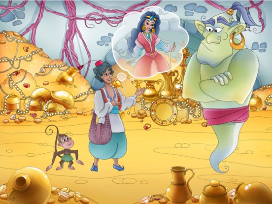 Aladdin & The Magic Lamp iPad app afbeelding 5
