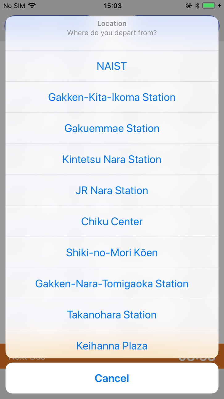 iPhone screenshot