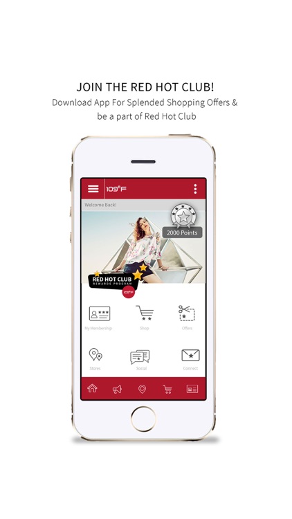 109F Brand App Redhot Rewards