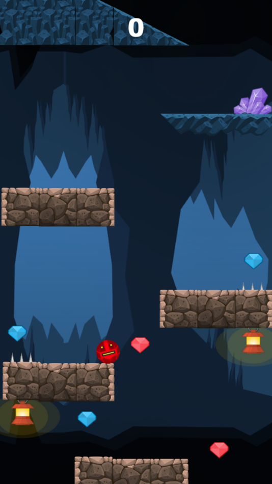 Falling Dark Cave - 1.0 - (iOS)