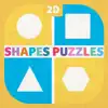 2D Shapes Puzzles delete, cancel