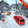 Offroad Jeep Snow Rally