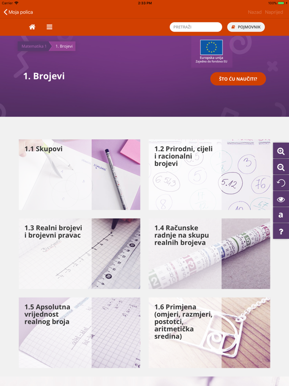 Screenshot #6 pour e-Škole Matematika 1 & 2