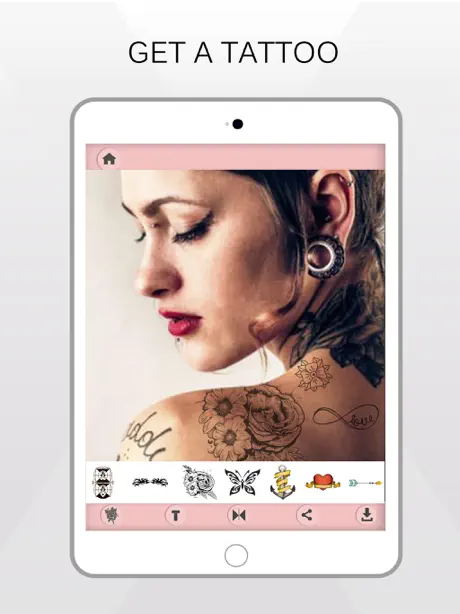 Tatuaje para poner en la foto
