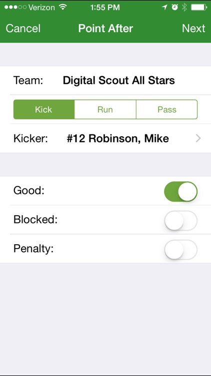 DS Football Statware