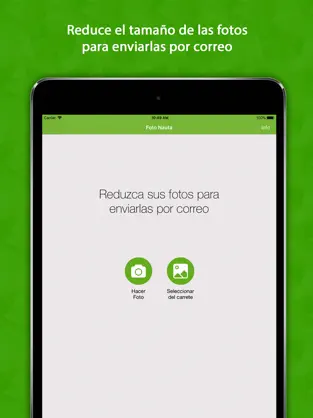 Captura de Pantalla 1 Foto Nauta - Compresor de foto iphone