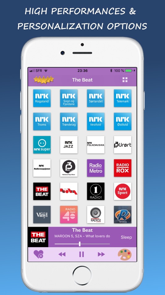 #3. Radio Norge - Live ! (iOS) 由: Jihane Jroundi