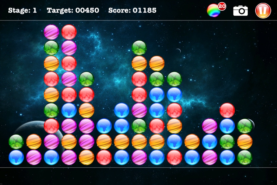 Popstar Bubbles - Brain Game screenshot 3