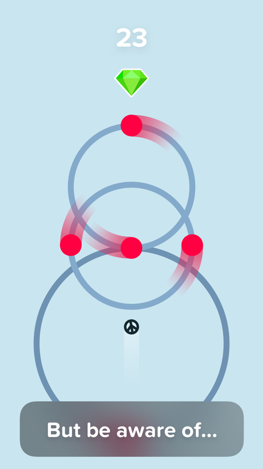 #3. Circle Jumps: Through the Dots (iOS) 由: Vanilla b.v.