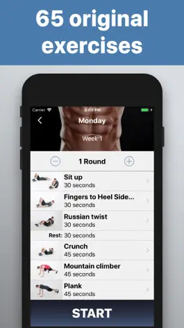 Game screenshot Abs Workout HIIT training wod apk