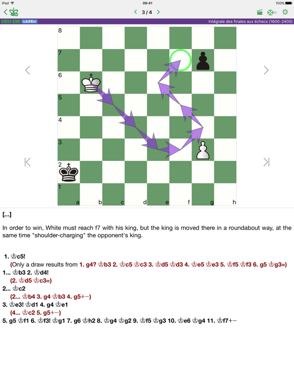 Screenshot #5 pour Finales aux échecs (1600-2400)
