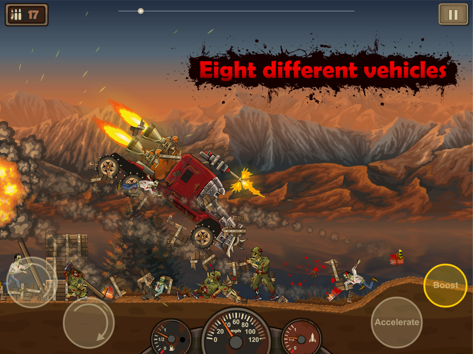 #2. Earn to Die HD (iOS) 由: Not Doppler