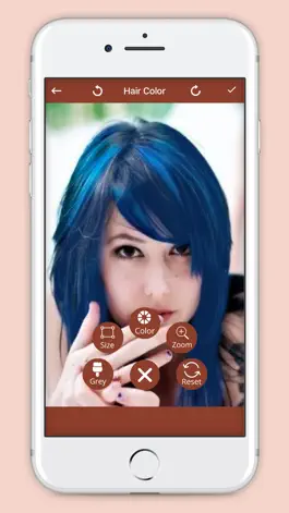 Game screenshot Hair Style : Hair Color Maker apk