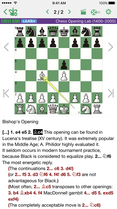 Screenshot #2 pour Chess Opening Lab (1400-2000)