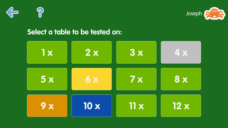 #5. Times Tables: Maths is fun! (iOS) Podle: Unit11