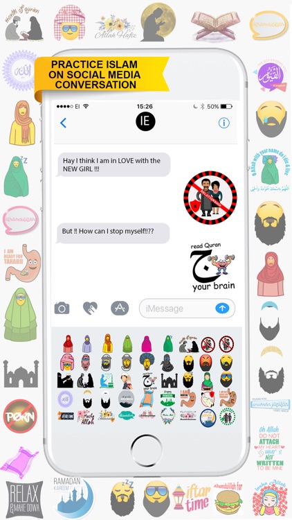 IslamEmoji-Halal Emoji keyboard.Sticker & smileys