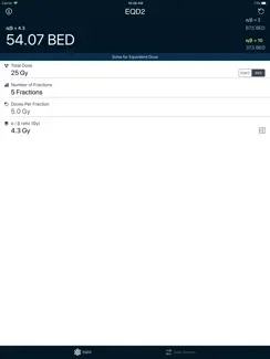 EQD2 Calculator iPad image 2