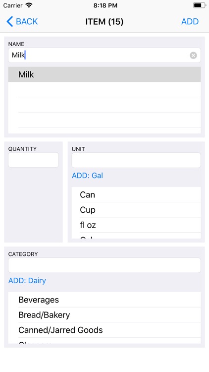 The Simple Shopping List App screenshot-3