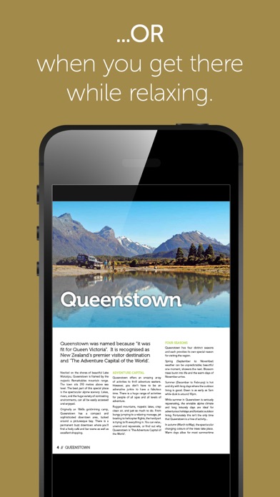 The Rees Queenstown Magazine screenshot 2