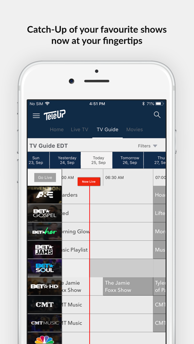 TeleUP TV Screenshot