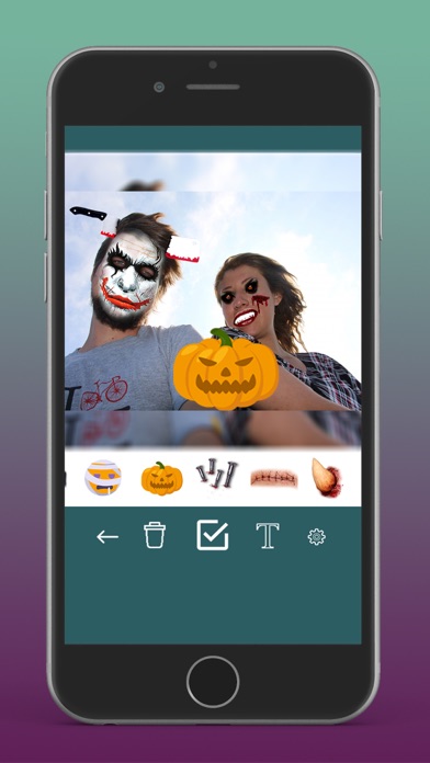 Screenshot #3 pour Halloween Photo Editor - Scary