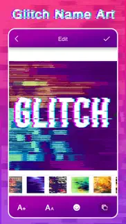 glitch effect name art iphone screenshot 1