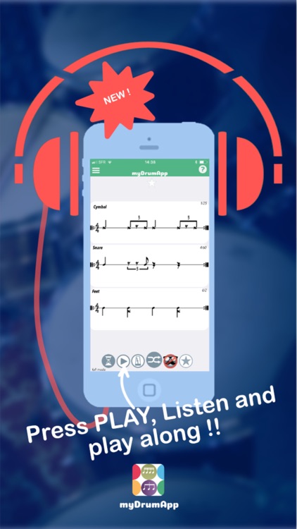 myDrumApp - Drum Practice screenshot-3