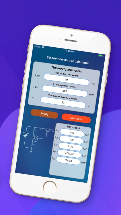 Steady flow source calculator screenshot-3