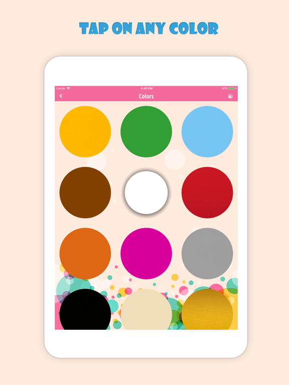 Screenshot #5 pour Learn Color Names in Russian